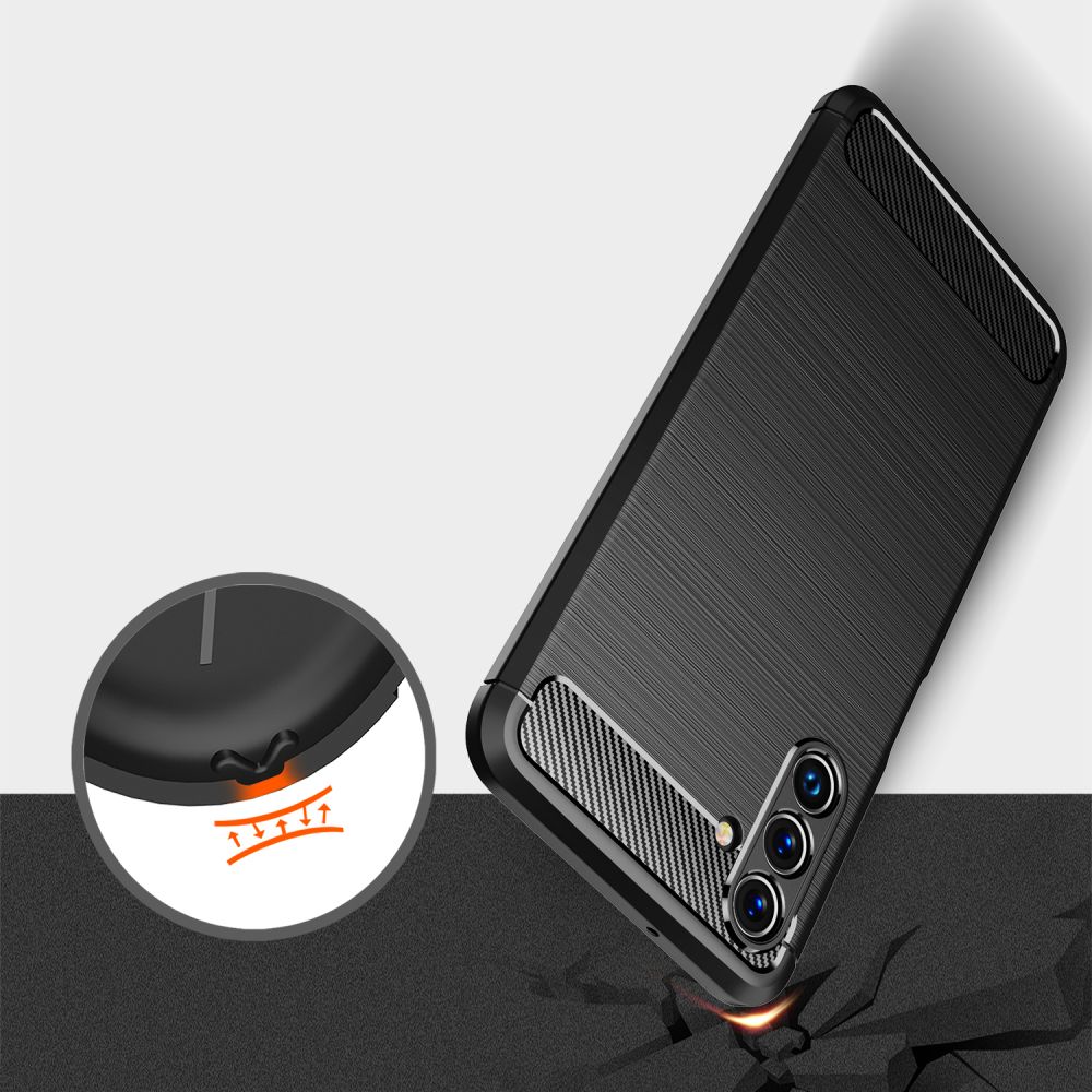 TECH-PROTECT TPUCARBON ZA SAMSUNG GALAXY A04S / A13 5G ČRNA