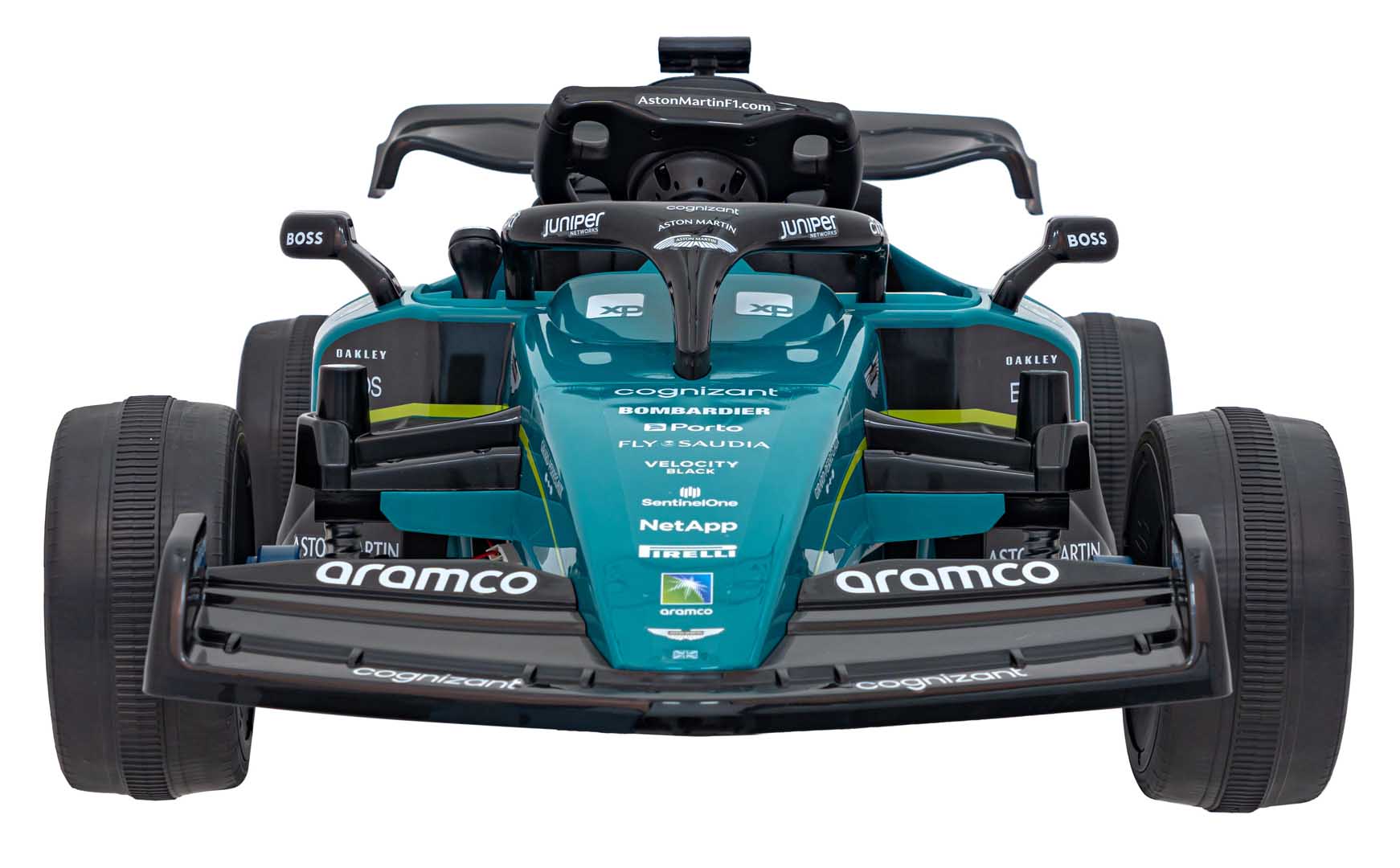 Formula1 na akumulator Aston Martin Cognizant Aramco - tirkizna