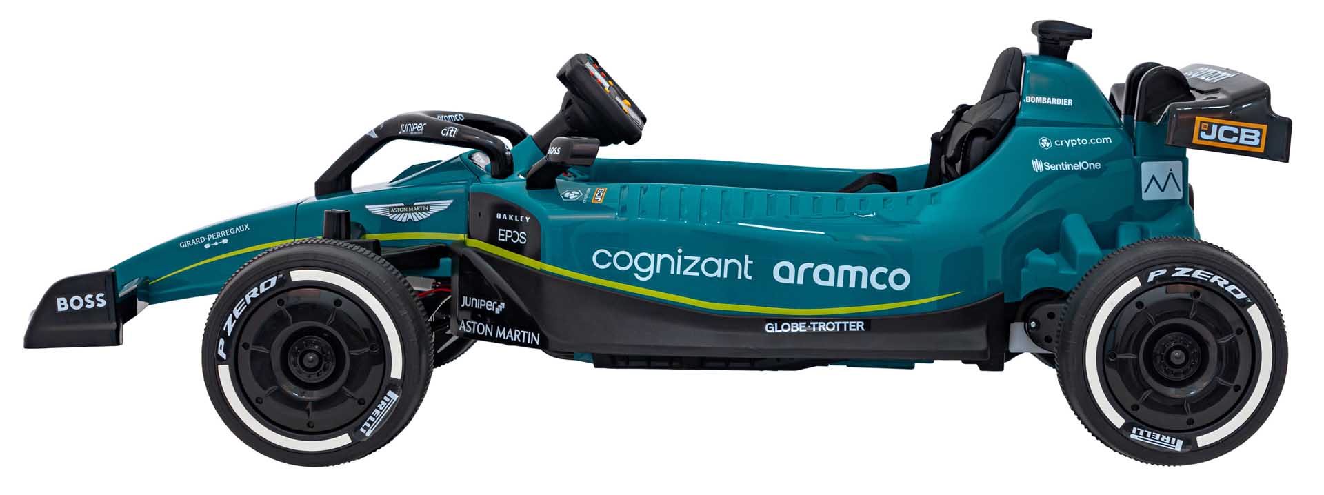 Formula1 na akumulator Aston Martin Cognizant Aramco - tirkizna
