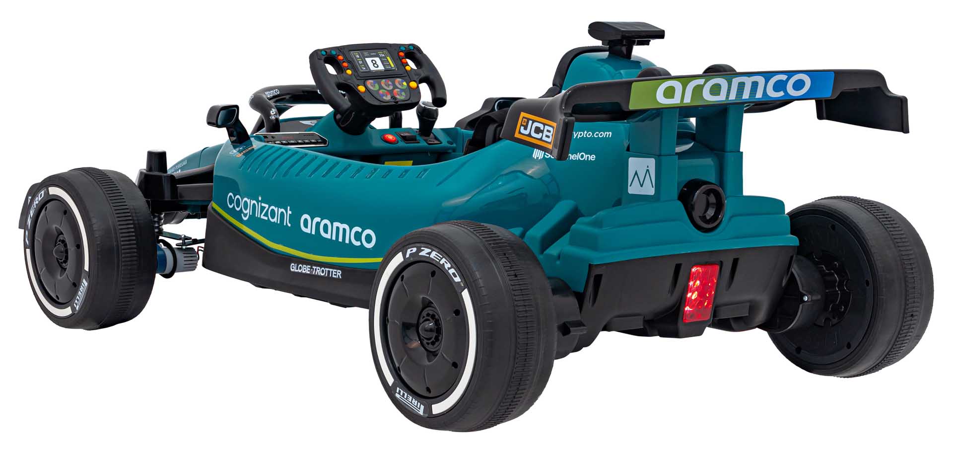 Formula1 na akumulator Aston Martin Cognizant Aramco - tirkizna