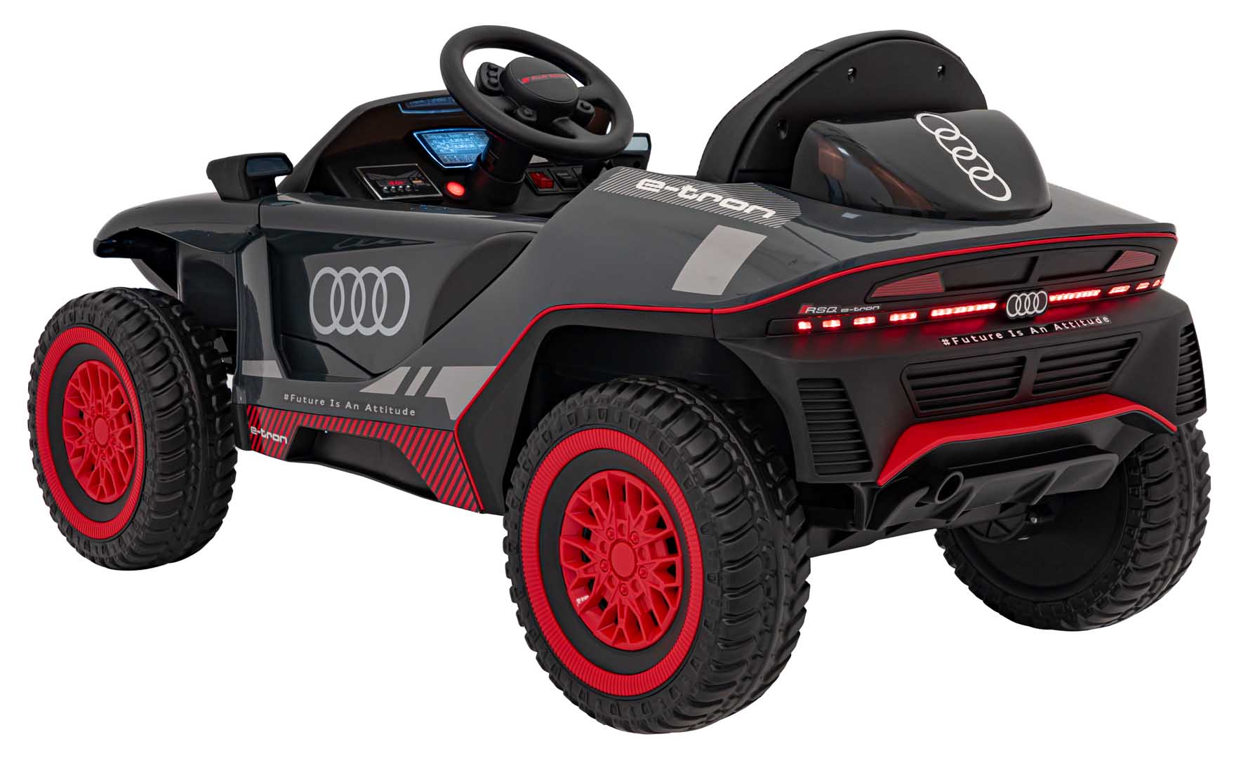 Licencirani auto na akumulator Audi RSQ E-TRON - sivi