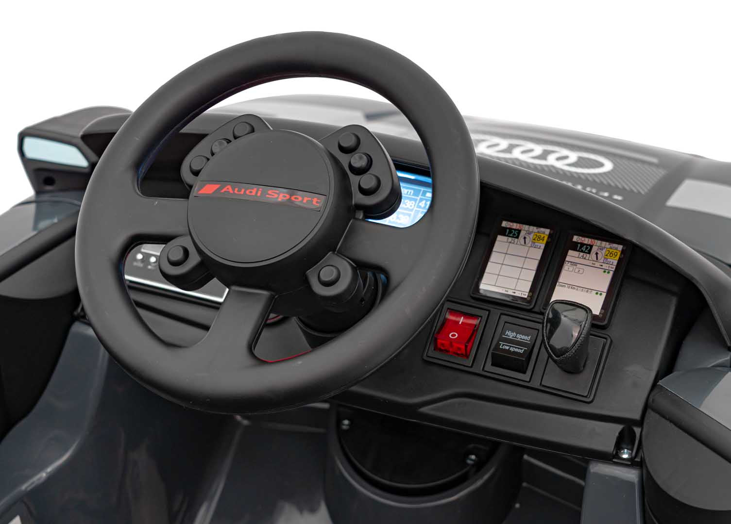 Licencirani auto na akumulator Audi RSQ E-TRON - sivi