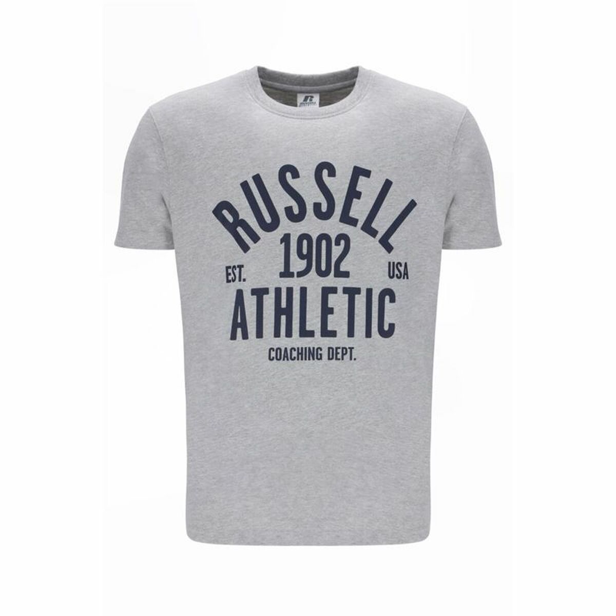 Muška Majica Kratkih Rukava Russell Athletic AMT A40101 Siva