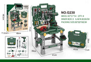 Dječja radionica za igru Handyman's 2u1 + rekviziti