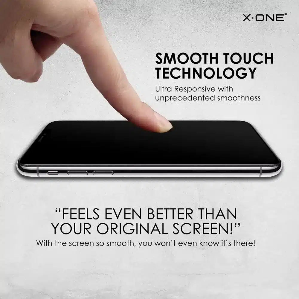 X-ONE Full Cover Extra Strong Tempered Glass Matte - za iPhone 15 Pro Max (popolno lepljenje) črna