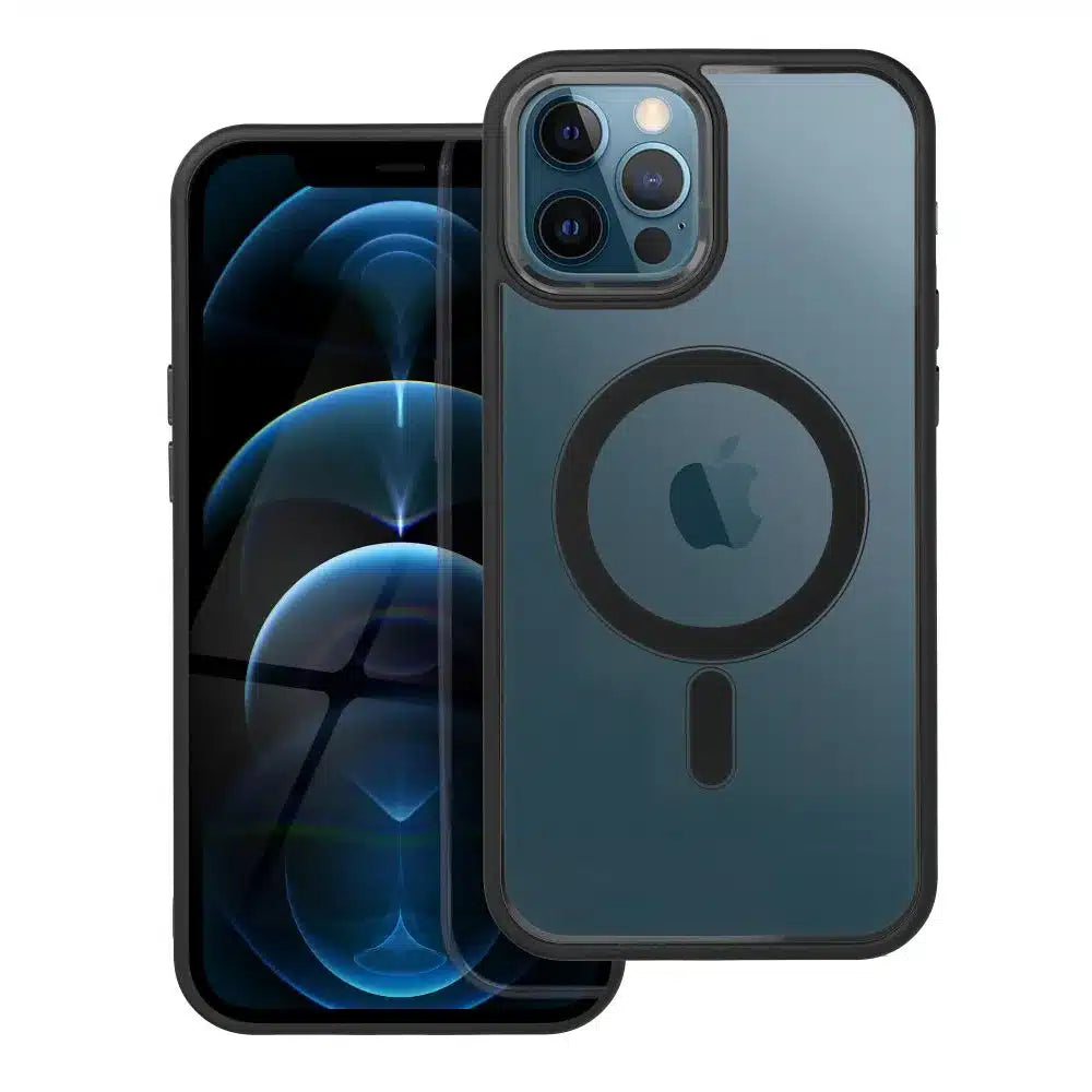 Colour Edge Mag Cover maska kompatibilna s MagSafe za IPHONE 12 PRO MAX crna