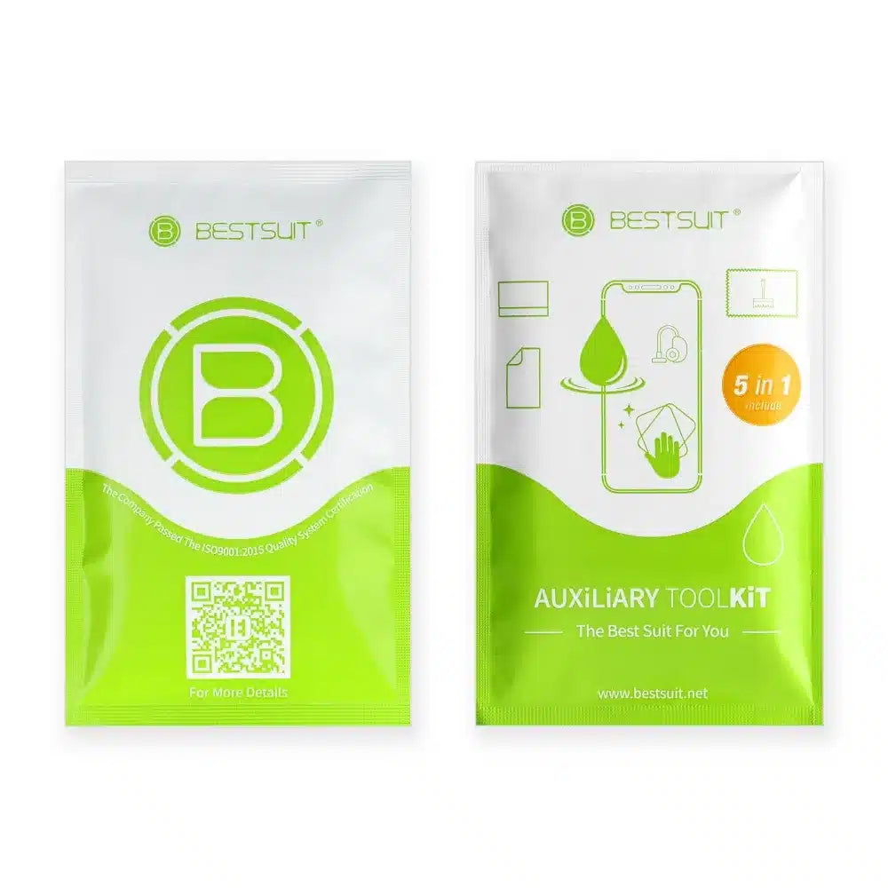 Bestsuit Flexible 5D Full Glue hibridno steklo za Samsung Galaxy S23FE črno (Hot Bending) - deluje čitalec prstnih odtisov