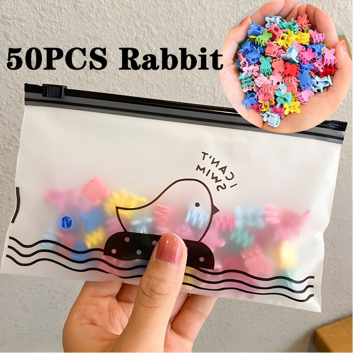 Štipaljke u vrećici - Rabbit/50kom KP7855