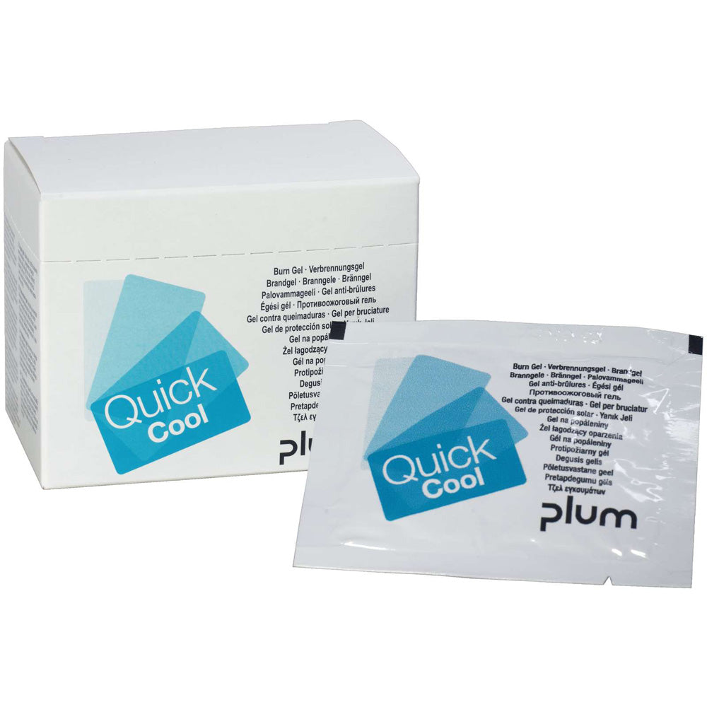 QuickCool gel protiv opeklina, punjenje s 18 kom