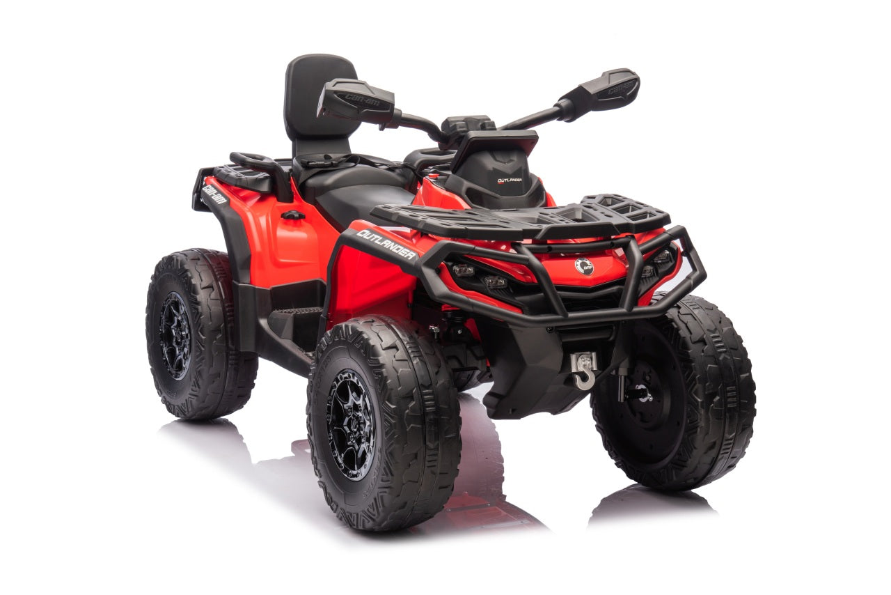 Quad na akumulator Can-Am Outlander ATV 4x4 - crveni
