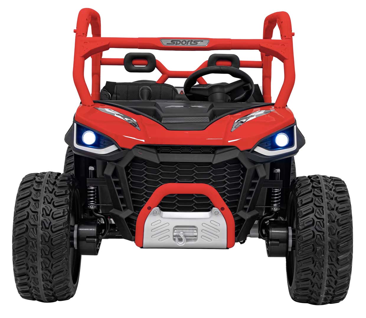 Buggy na akumulator UTV Racing 4x4 - DVOSJED - crveni