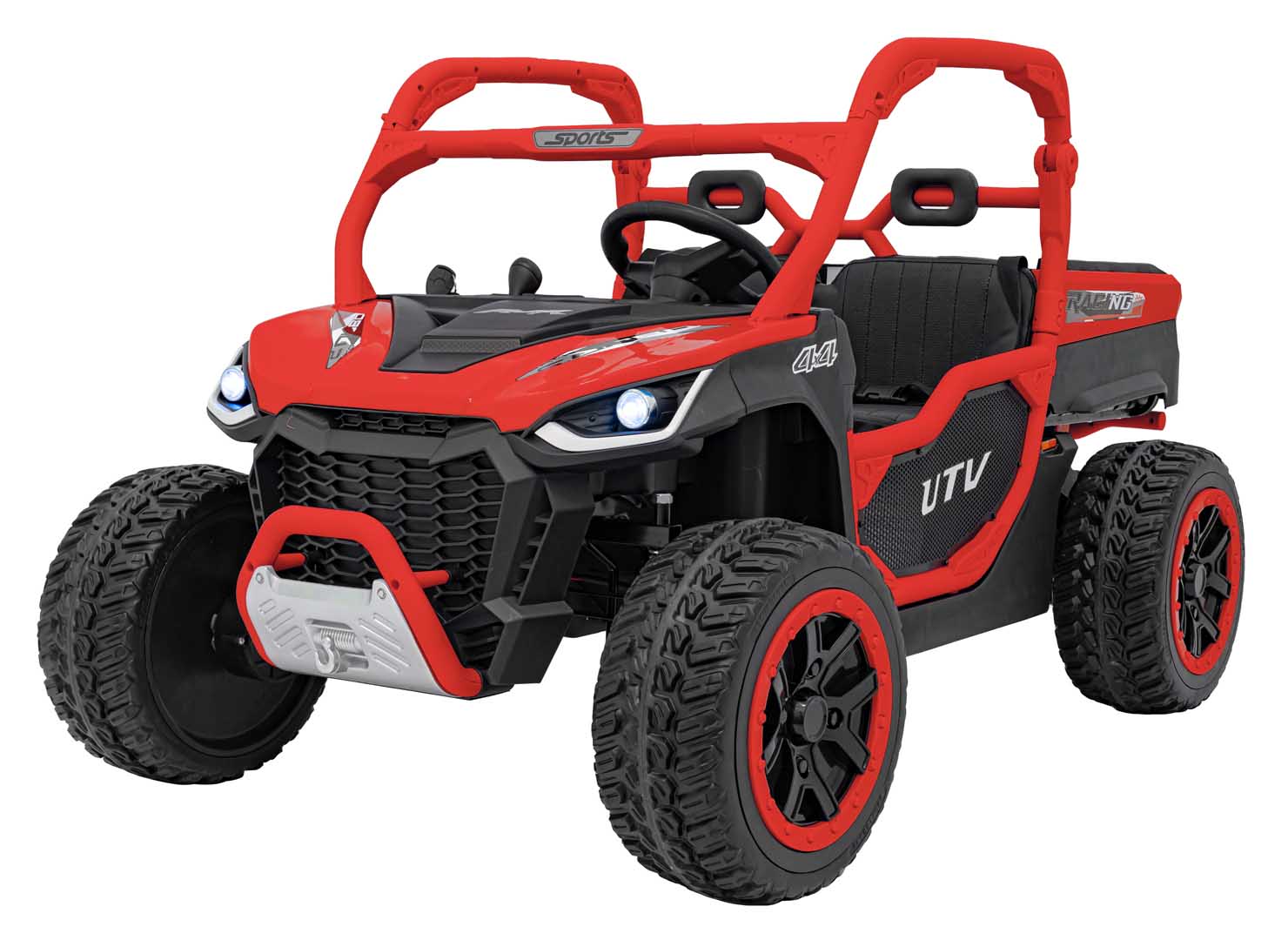Buggy na akumulator UTV Racing 4x4 - DVOSJED - crveni