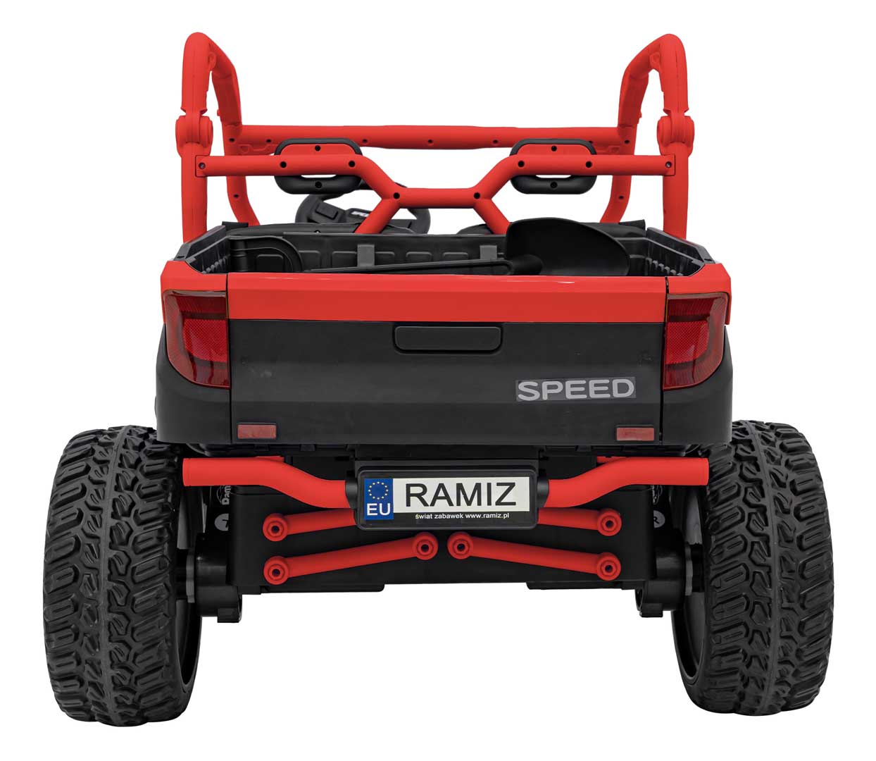 Buggy na akumulator UTV Racing 4x4 - DVOSJED - crveni