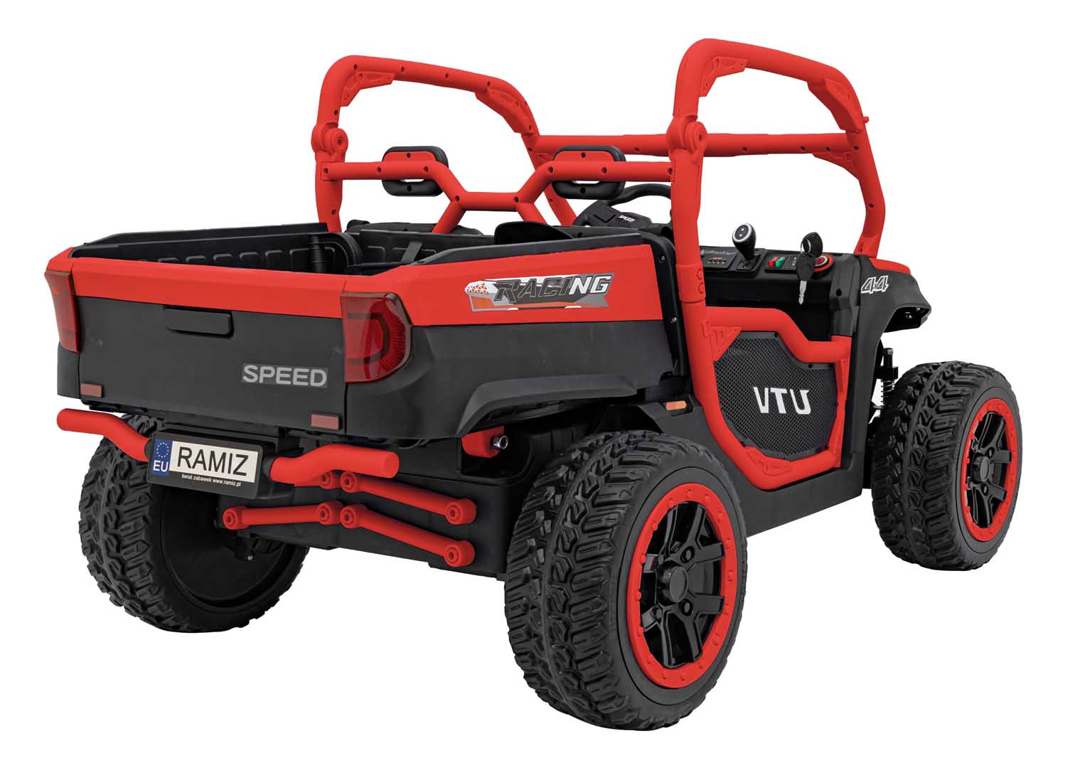 Buggy na akumulator UTV Racing 4x4 - DVOSJED - crveni