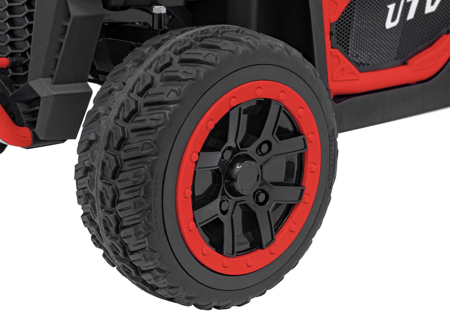 Buggy na akumulator UTV Racing 4x4 - DVOSJED - crveni