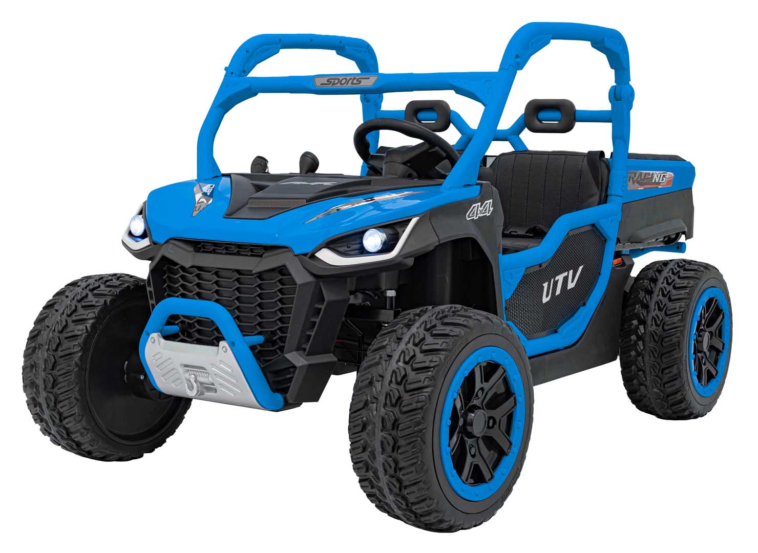 Buggy na akumulator UTV Racing 4x4 - DVOSJED - plavi