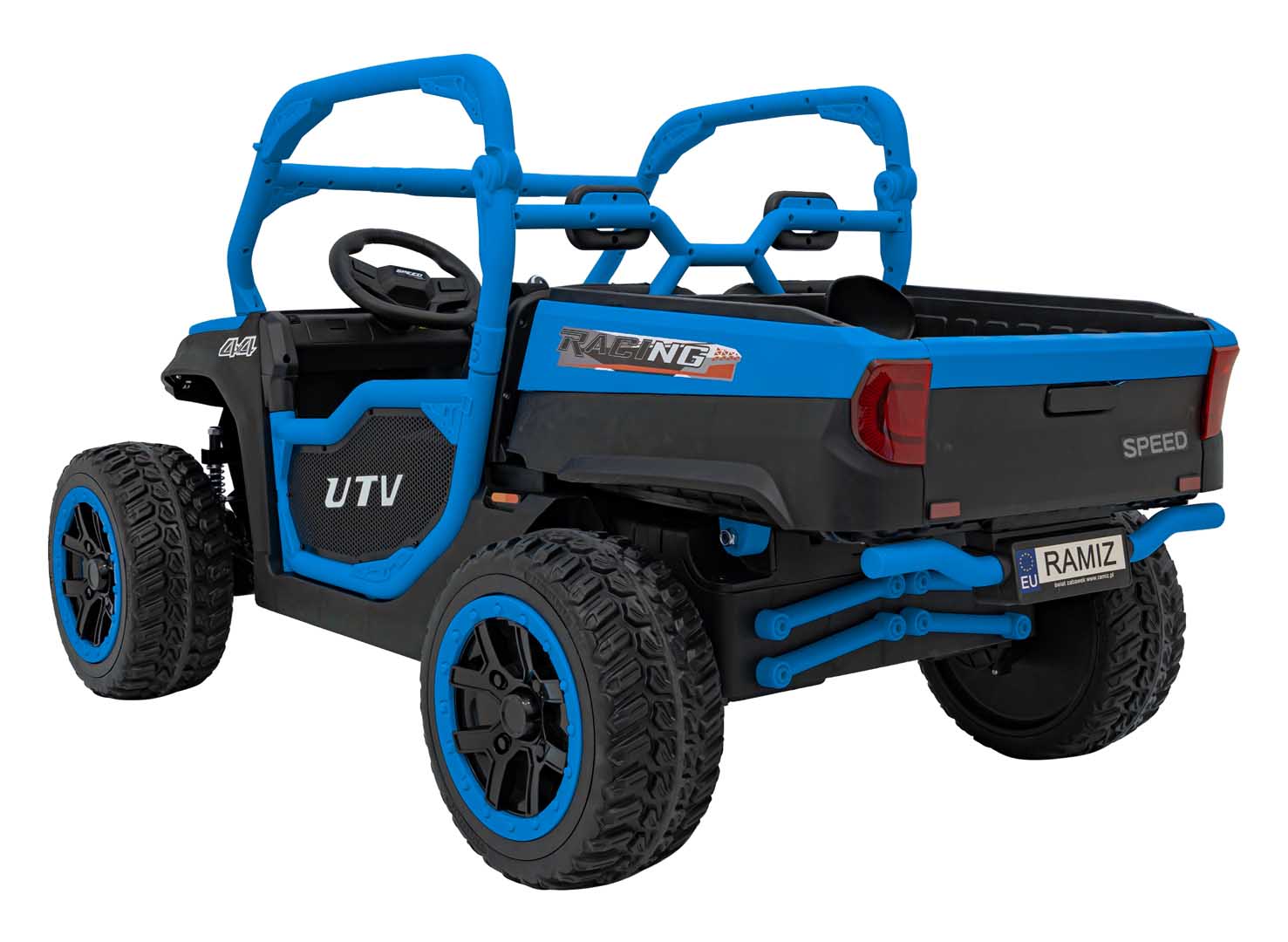 Buggy na akumulator UTV Racing 4x4 - DVOSJED - plavi