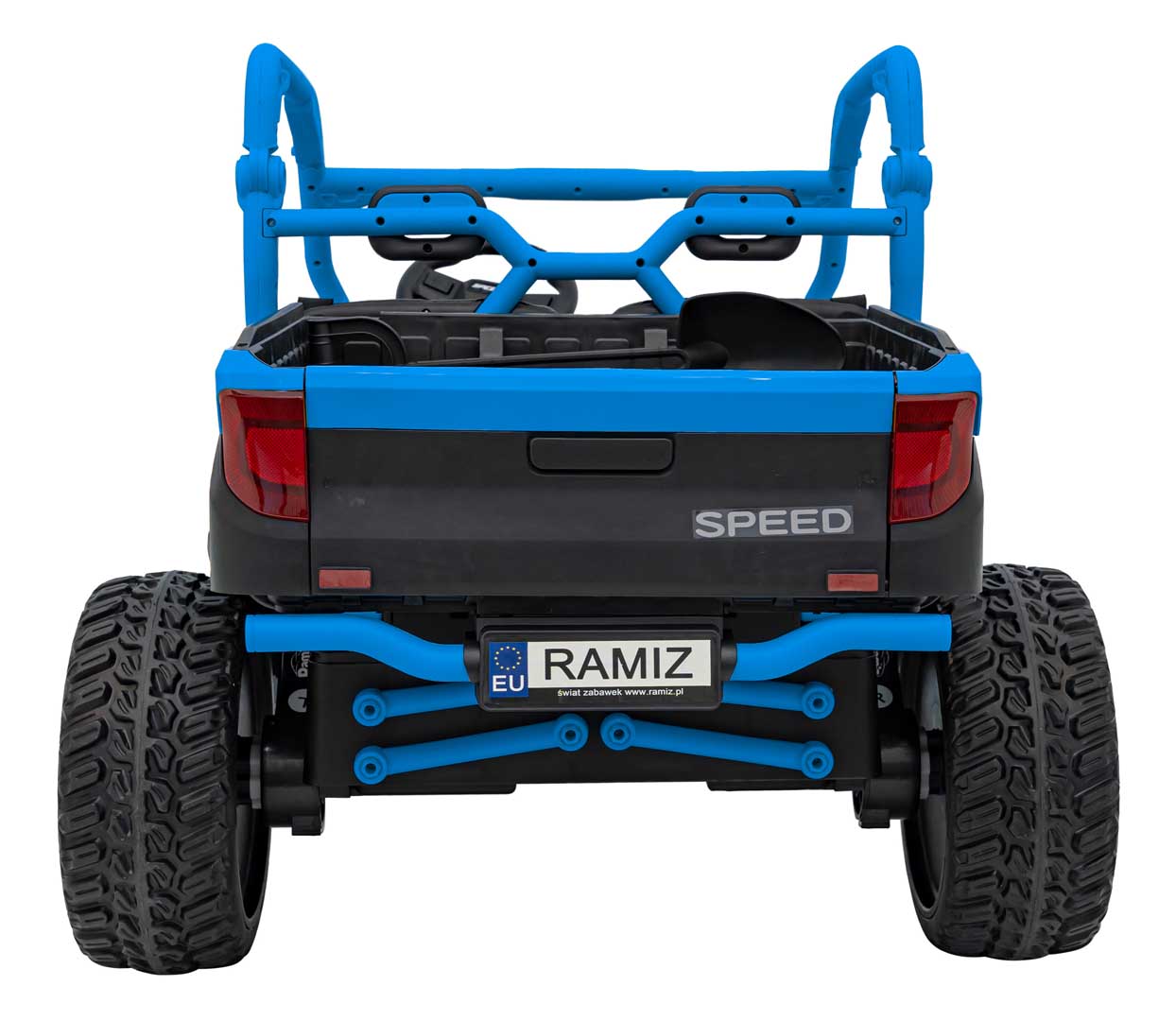 Buggy na akumulator UTV Racing 4x4 - DVOSJED - plavi