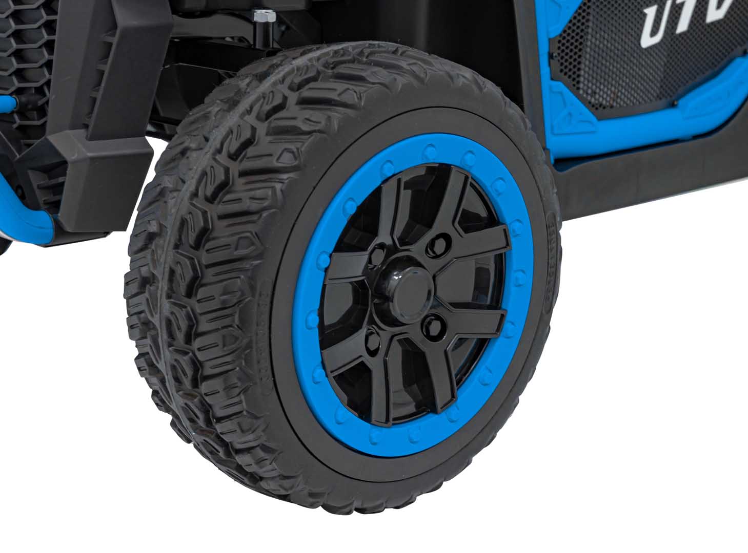 Buggy na akumulator UTV Racing 4x4 - DVOSJED - plavi