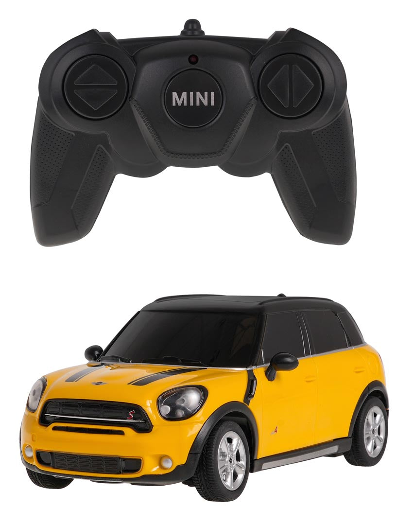 Licencirani auto na daljinsko upravljanje  1:24 Mini Countryman RASTAR - žuti
