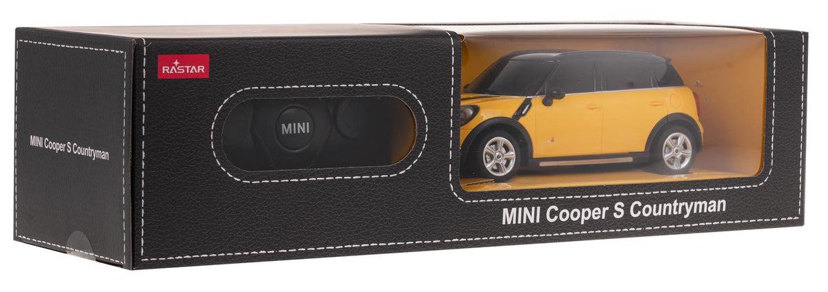 Licencirani auto na daljinsko upravljanje  1:24 Mini Countryman RASTAR - žuti