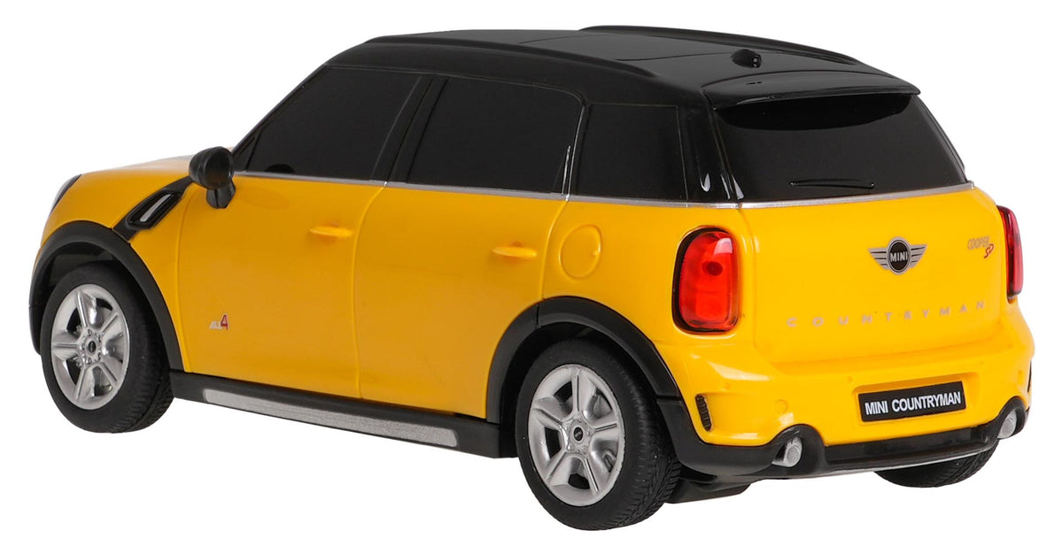 Licencirani auto na daljinsko upravljanje  1:24 Mini Countryman RASTAR - žuti
