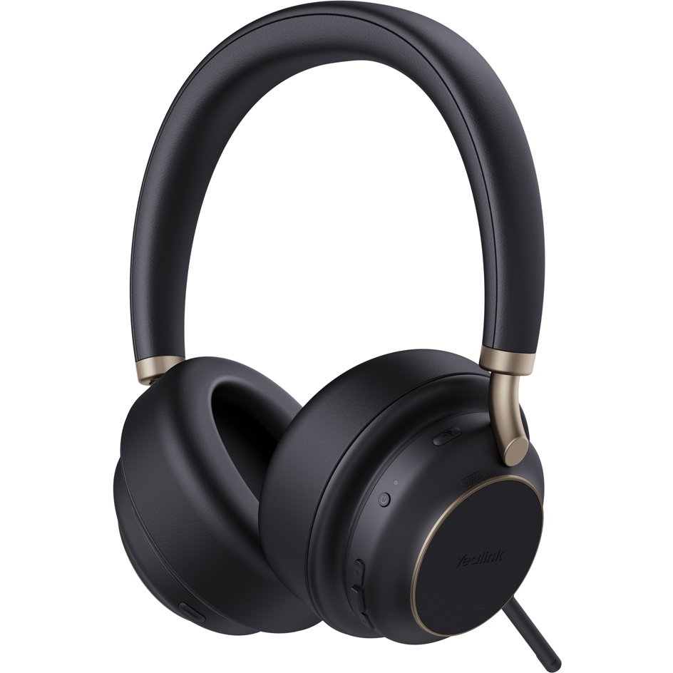 Yealink BH76 Plus Teams USB-C/A Slušalice Bežično Obruč za glavu Pozivi/glazba USB Type-C / USB Type-A Bluetooth Crno