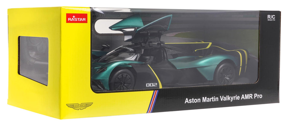 Licencirani auto na daljinsko upravljanje 1:14 Aston Martin Valkyrie AMR Pro RASTAR - tamno zeleni