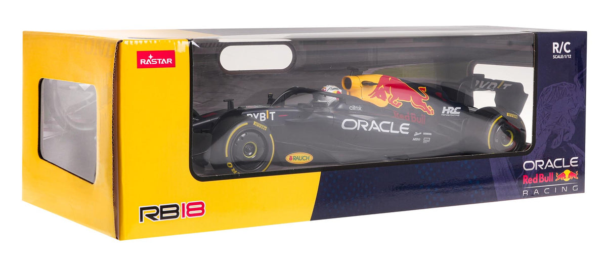 Licencirana formula na daljinsko upravljanje 1:12 Oracle Red Bull Racing RB18 RASTAR - crna