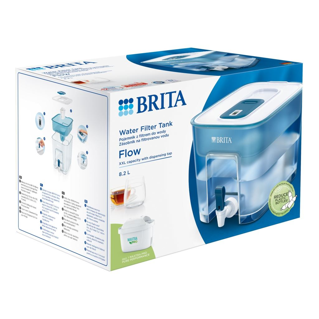 Brita 1052805 filtar za vodu Dozator vode s filtrom 8,2 L Plavo