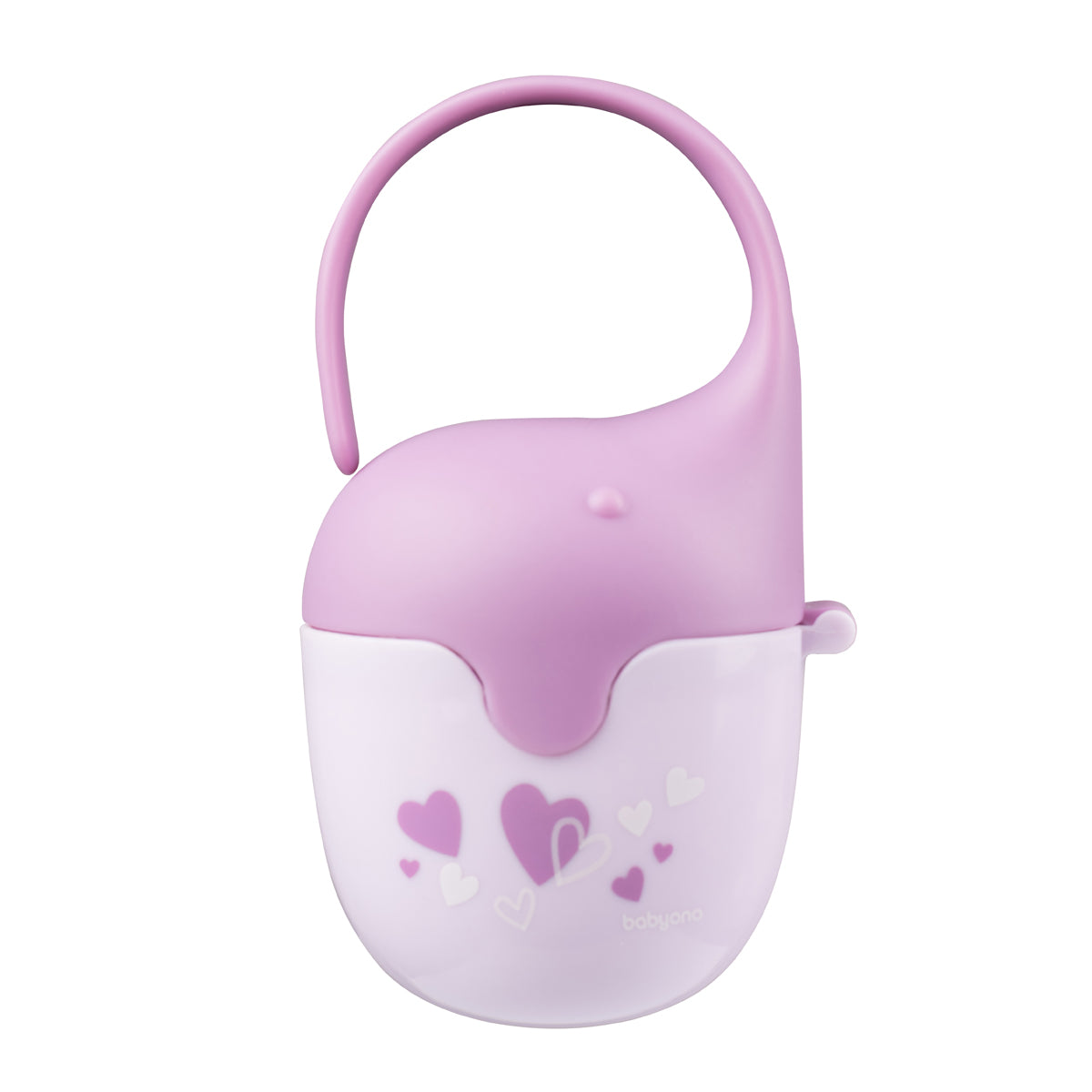 BabyOno Kutijica za dudu Elephant, roza