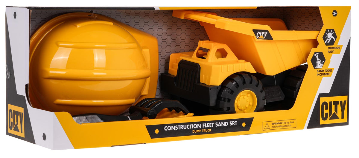 Dump Truck + Helmet Set
