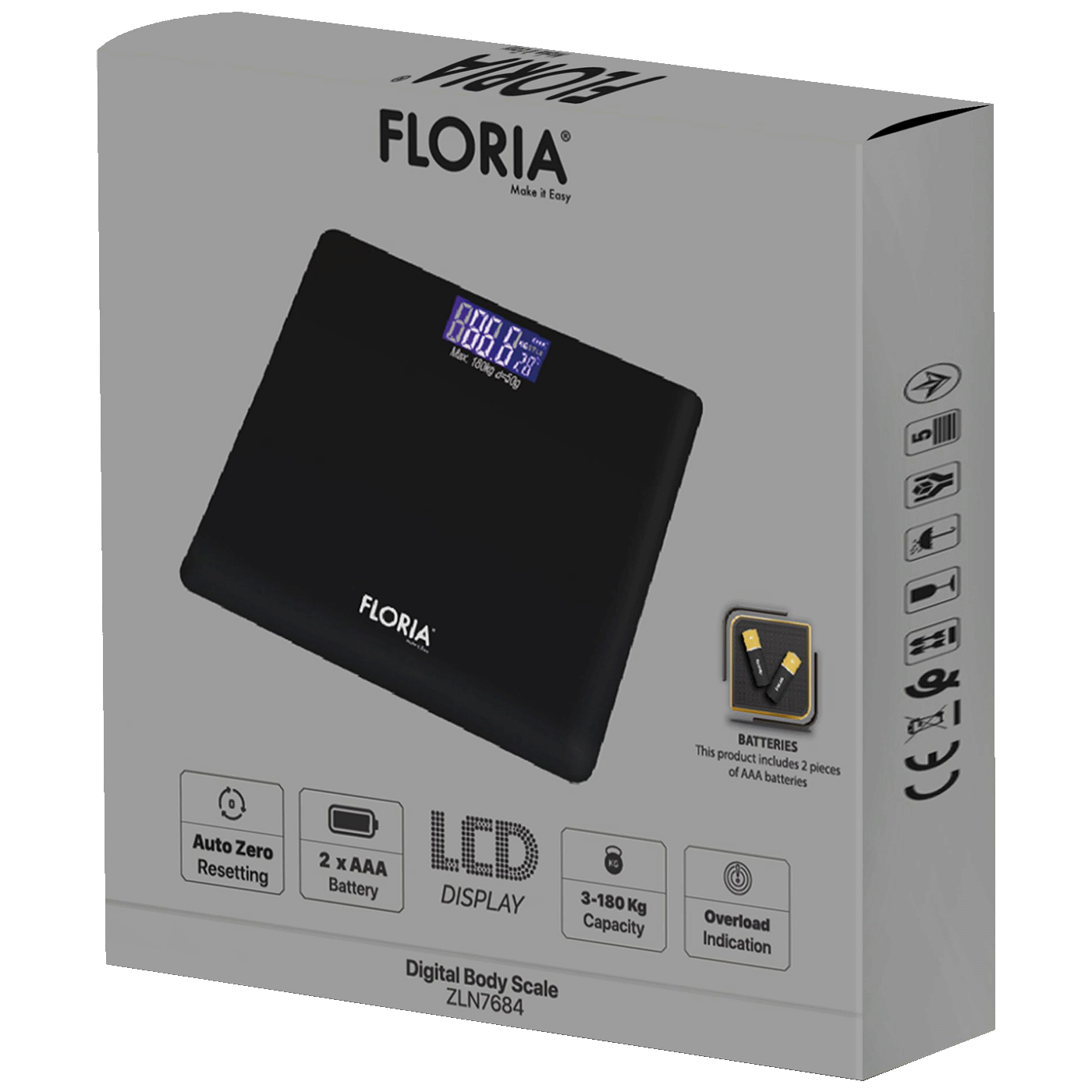 Floria Vaga, tehtalna, do 180 kg - ZLN7684