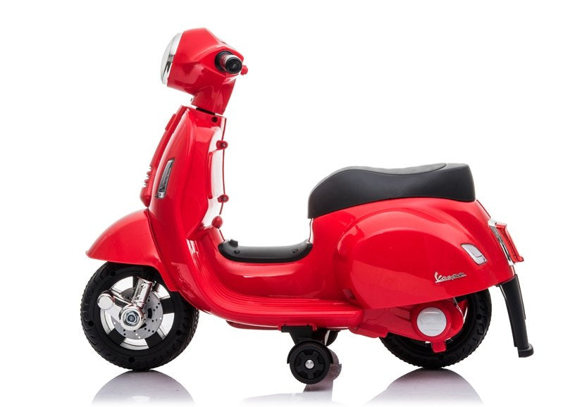 Licencirani motor na akumulator Vespa GTS 300 Mini - crveni