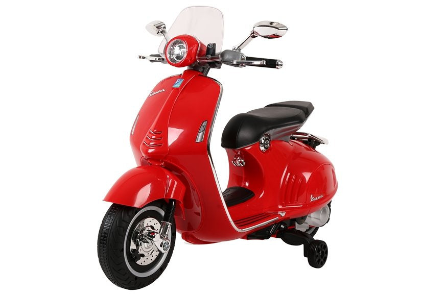 Licencirani motor na akumulator Vespa GTS 300 - crveni
