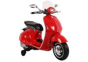 Licencirani motor na akumulator Vespa GTS 300 - crveni