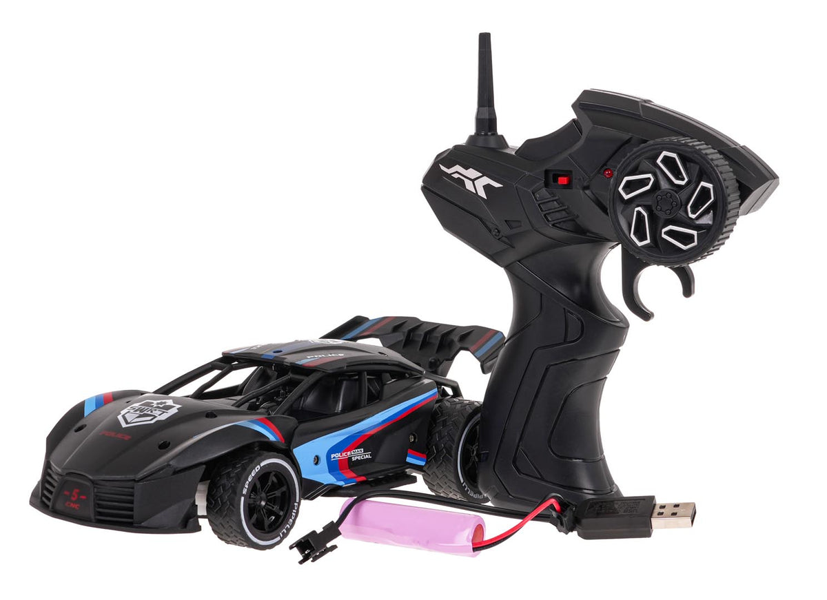 Metalni auto na daljinsko upravljanje "Metal Speed" 1:20 - crni