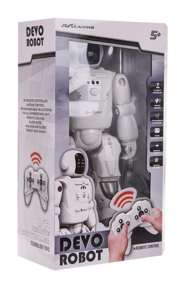 MEGA Robot na daljinsko upravljanje R/C - bijeli