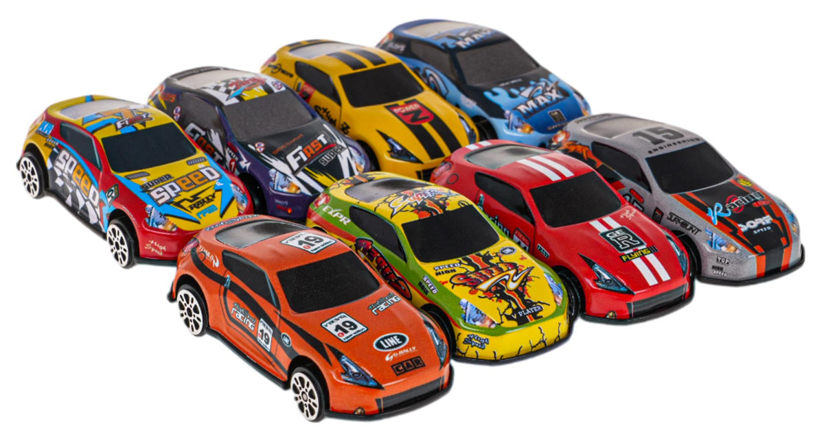 MEGA garaža + automobili za igru - LOT