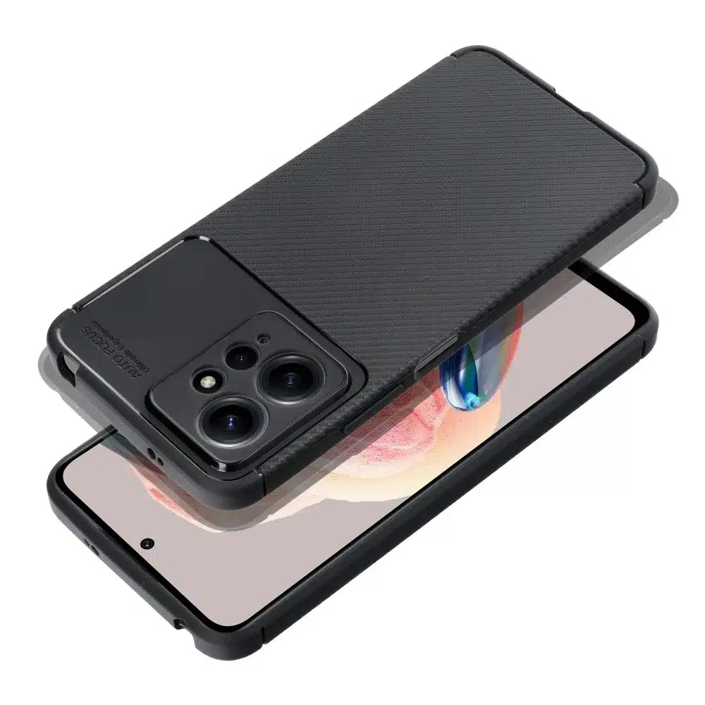 CARBON PREMIUM maska za XIAOMI Redmi NOTE 12 4G črna