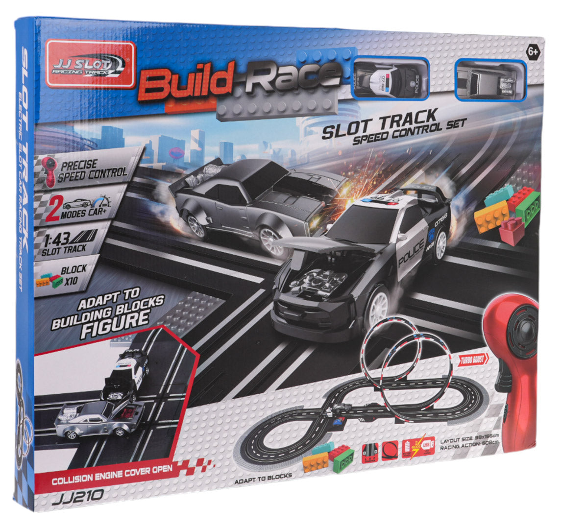 Staza s autićima za igru JJ210 - Build Race