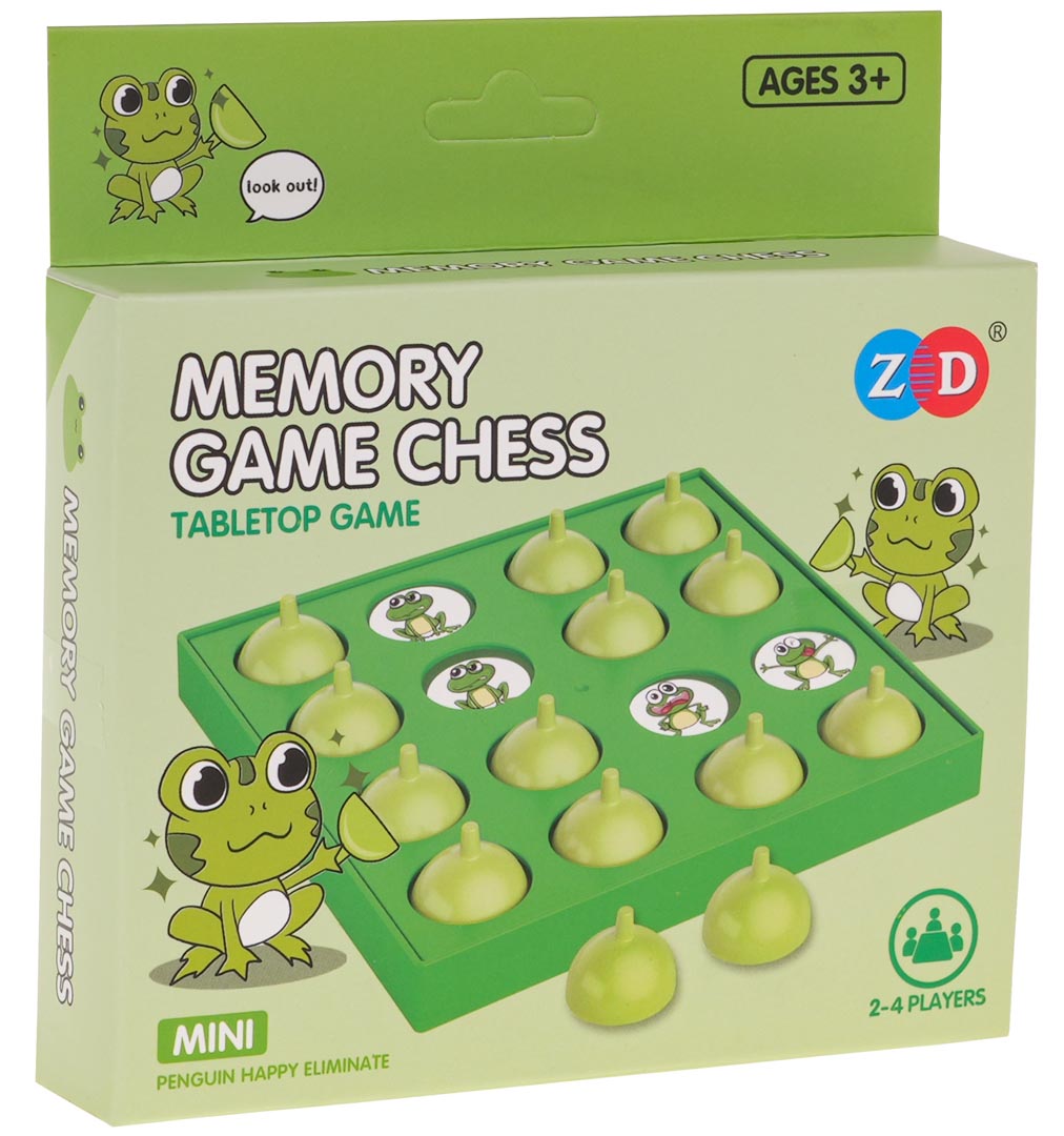 Memory Frog Logic Game