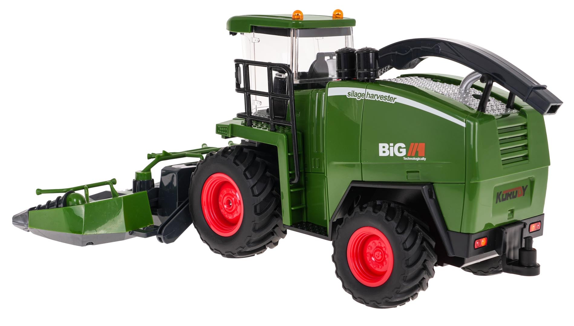 Kombajn na daljinsko upravljanje Grain and Corn Harvester 2u1 - zeleni