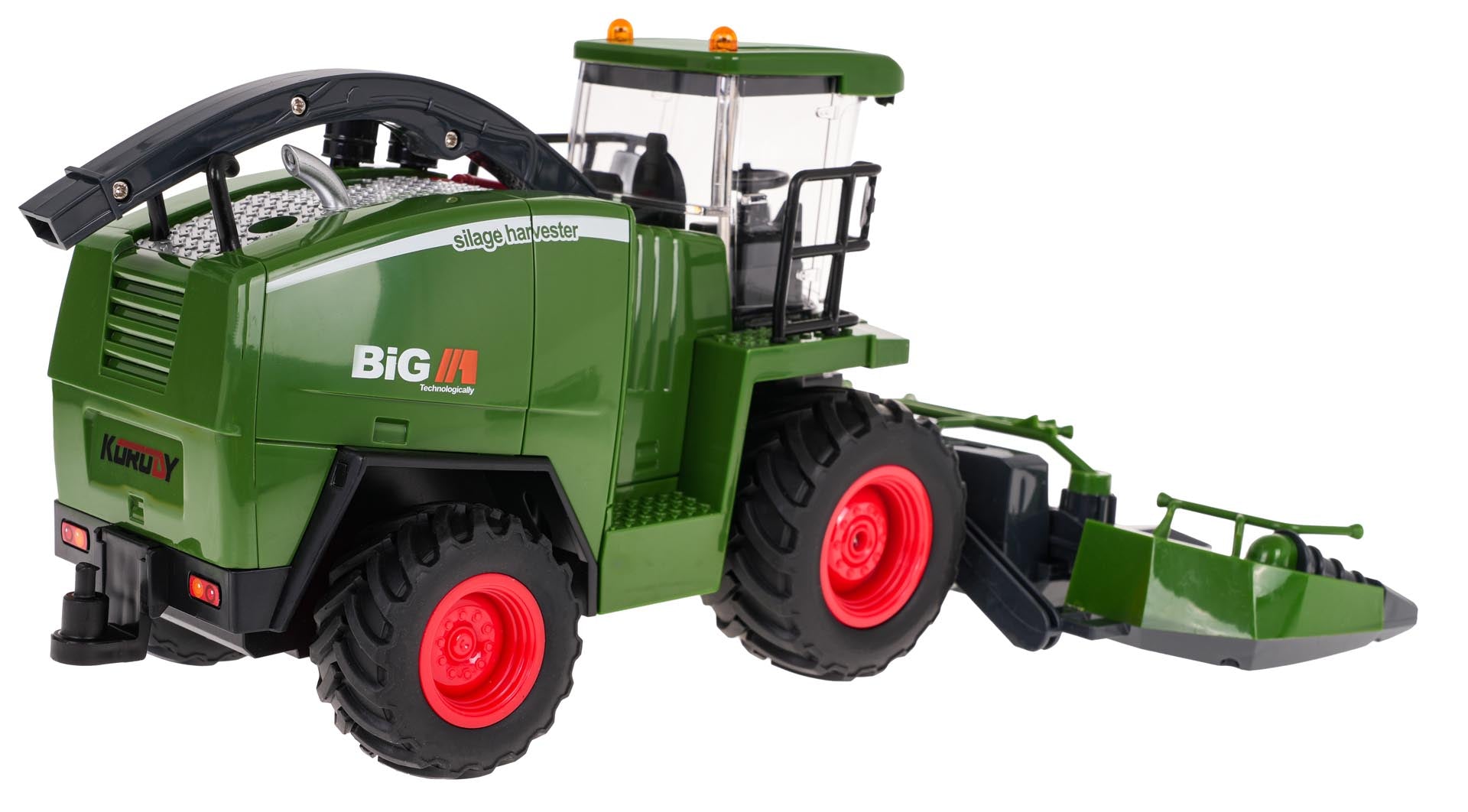 Kombajn na daljinsko upravljanje Grain and Corn Harvester 2u1 - zeleni