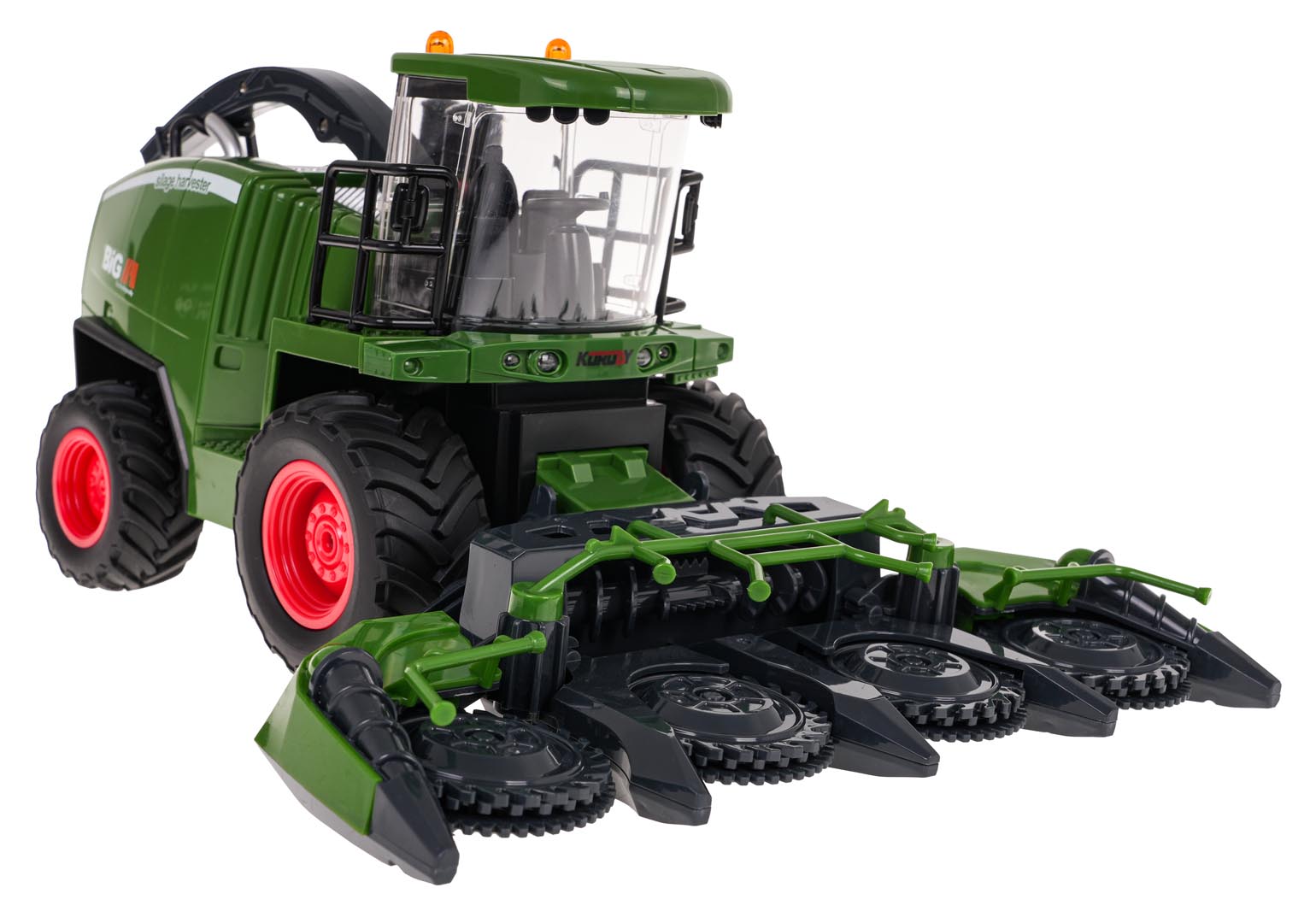 Kombajn na daljinsko upravljanje Grain and Corn Harvester 2u1 - zeleni