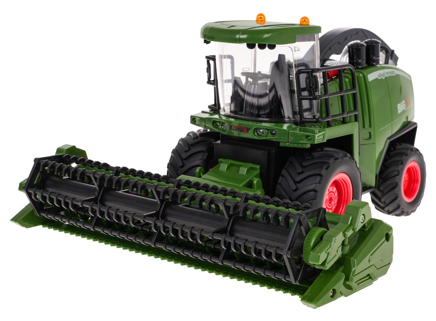 Kombajn na daljinsko upravljanje Grain and Corn Harvester 2u1 - zeleni