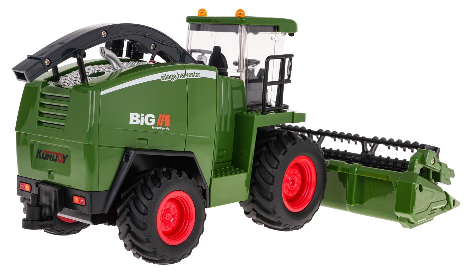Kombajn na daljinsko upravljanje Grain and Corn Harvester 2u1 - zeleni