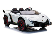 Licencirani auto na akumulator Lamborghini Veneno 4x4 - dvosjed - bijeli