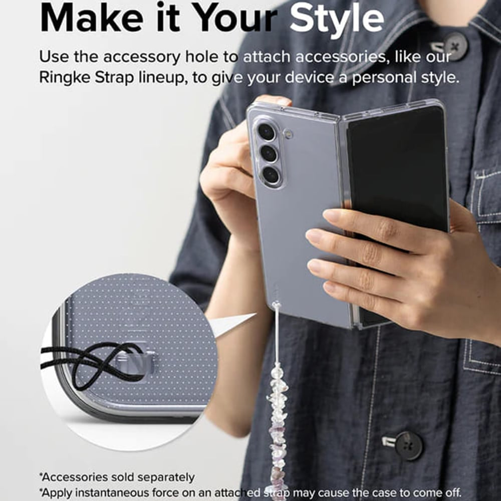 Ringke Slim za Samsung Galaxy Z Fold5 - črna