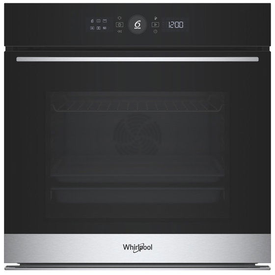 Whirlpool WOI5S8HM1SXA 73 L Crno, Nehrđajući čelik